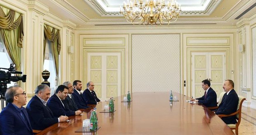 Ильхам Алиев принял Гурбанали Саадата Гарабаги Ильхам Алиев принял Гурбанали Саадата Гарабаги