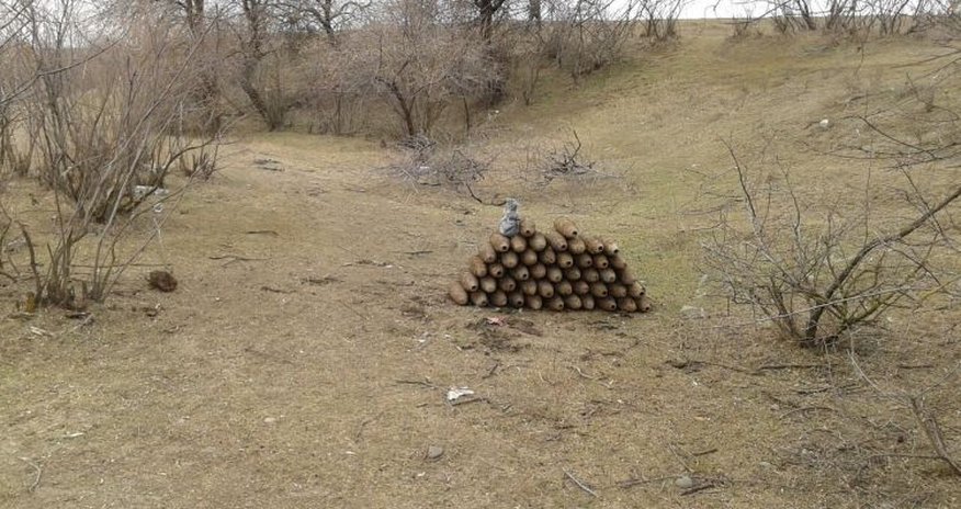 Обнаружили 47 танковых снарядов Обнаружили 47 танковых снарядов