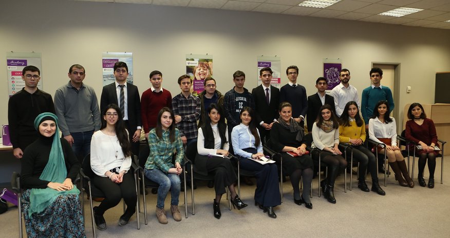 Azercell CEO meets Student Bursary Program winners Azercell CEO meets Student Bursary Program winners