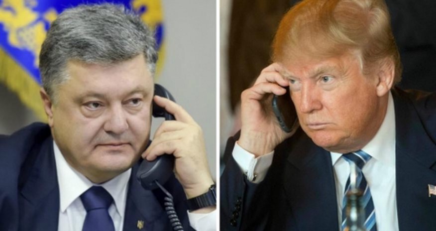 Трамп поговорит по телефону с Порошенко Трамп поговорит по телефону с Порошенко