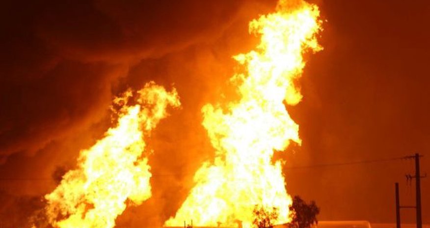 В Иране взорвался газ В Иране взорвался газ