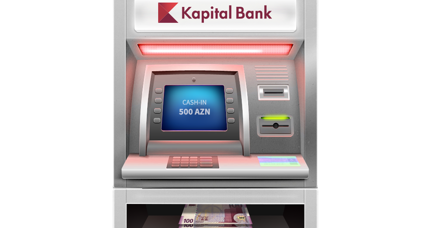 Новая функция банкоматов Kapital Bank Новая функция банкоматов Kapital Bank