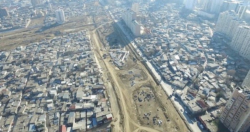 "Sovetski"də müasir yol infrastrukturu qurulur "Sovetski"də müasir yol infrastrukturu qurulur
