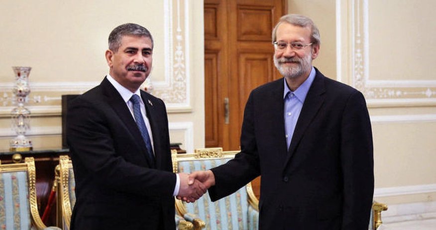 Zakir Həsənov Əli Laricani ilə görüşdü Zakir Həsənov Əli Laricani ilə görüşdü