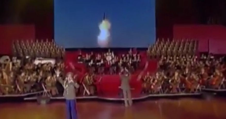 КНДР показала показала видео удара по США КНДР показала показала видео удара по США