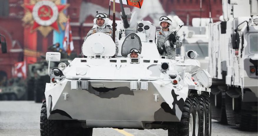 Moskvada Qələbə paradı keçirilib Moskvada Qələbə paradı keçirilib