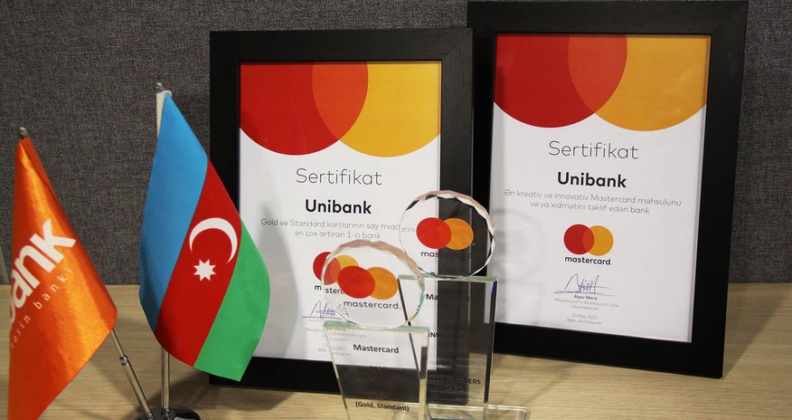 Unibank ilin ən innovativ bankı seçildi Unibank ilin ən innovativ bankı seçildi