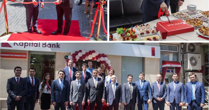 Kapital Bank yeni Nərimanov Kart Mərkəzini istifadəyə verdi Kapital Bank yeni Nərimanov Kart Mərkəzini istifadəyə verdi
