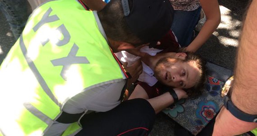 Бакинская полиция помогла туристу Бакинская полиция помогла туристу