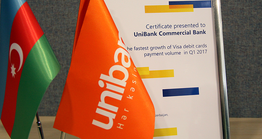 Unibank daha bir nominasiyanın qalibi olub Unibank daha bir nominasiyanın qalibi olub