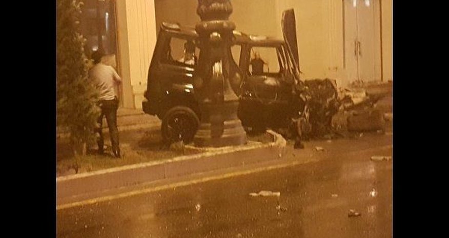 İki nəfəri öldürən “Galendewagen”in son görüntüləri yayılıb - VİDEO İki nəfəri öldürən “Galendewagen”in son görüntüləri yayılıb - VİDEO