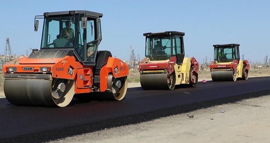 Xırdalan-Binəqədi-Balaxanı avtomobil yolu yenidən qurulur - FOTO Xırdalan-Binəqədi-Balaxanı avtomobil yolu yenidən qurulur - FOTO
