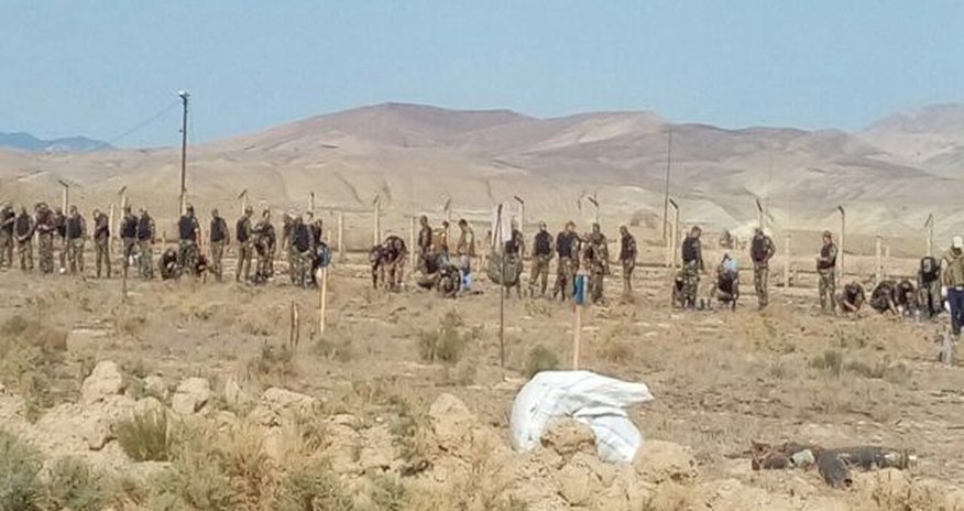 Xızıda 312 ədəd partlamamış hərbi sursat aşkarlandı – FOTOLAR Xızıda 312 ədəd partlamamış hərbi sursat aşkarlandı – FOTOLAR