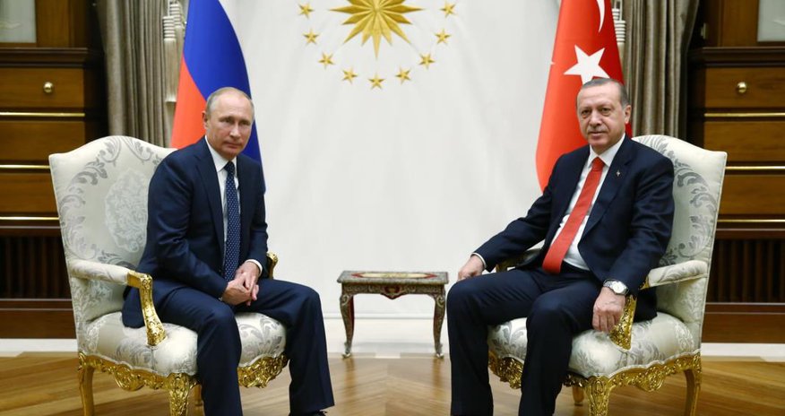 Ərdoğan-Putin görüşü başladı Ərdoğan-Putin görüşü başladı