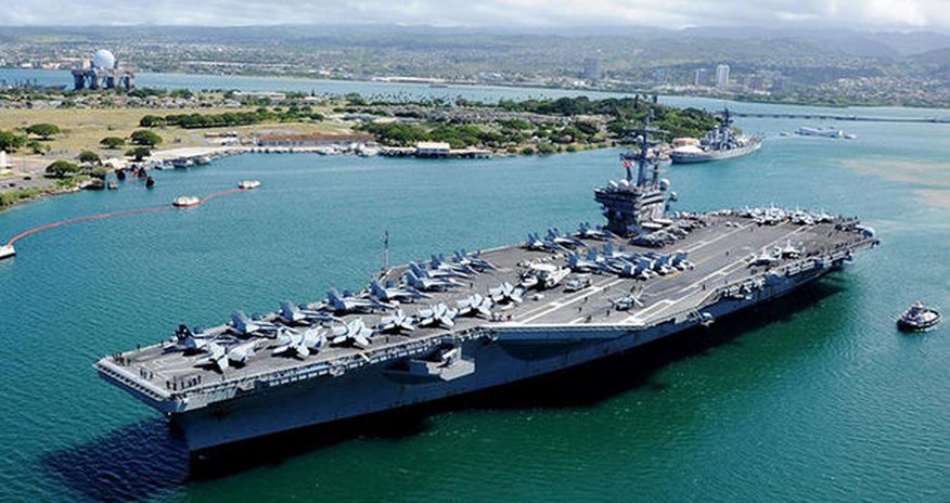 ВМС США отправили к берегам КНДР три авианосца ВМС США отправили к берегам КНДР три авианосца