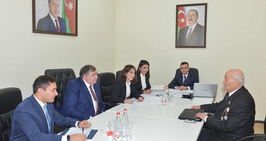 Fazil Məmmədov vətəndaşları qəbul edib Fazil Məmmədov vətəndaşları qəbul edib