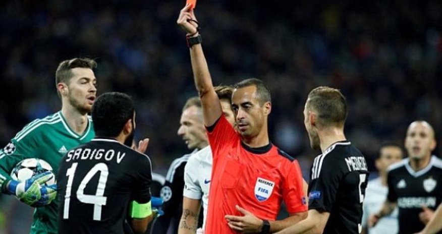 "Qarabağ" - "Çelsi" matçının hakiminin balı bəlli oldu "Qarabağ" - "Çelsi" matçının hakiminin balı bəlli oldu
