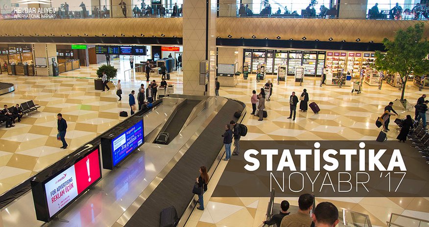 Heydər Əliyev Beynəlxalq Aeroportunda sərnişin daşınma 25% artıb Heydər Əliyev Beynəlxalq Aeroportunda sərnişin daşınma 25% artıb