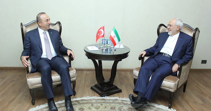 Bakıda Türkiyə və İran XİN rəhbərləri görüşüb Bakıda Türkiyə və İran XİN rəhbərləri görüşüb