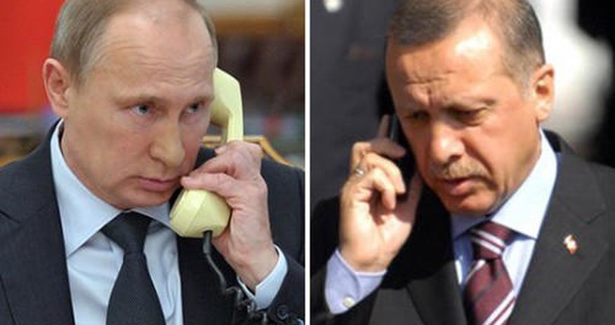 Putinlə Ərdoğan arasında telefon söhbəti olub Putinlə Ərdoğan arasında telefon söhbəti olub