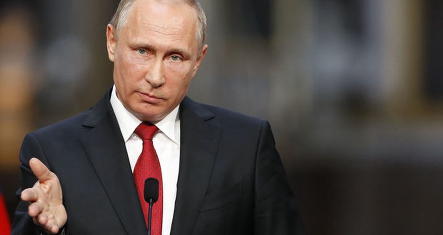 Putin Peterburqda törədilən partlayışı terror adlandırdı Putin Peterburqda törədilən partlayışı terror adlandırdı