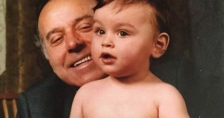 Heydər Əliyevin nəvəsi ilə 34 il əvvəlki - FOTO Heydər Əliyevin nəvəsi ilə 34 il əvvəlki - FOTO