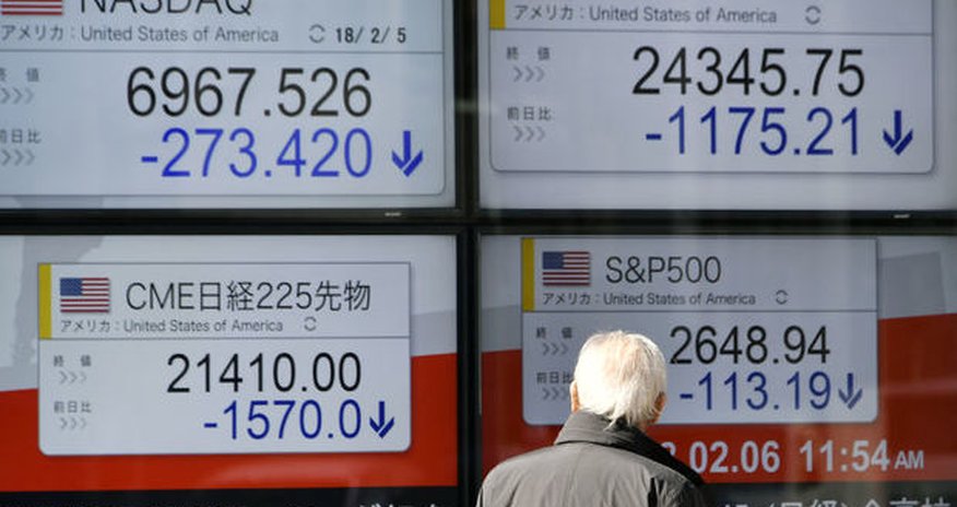 Индекс Dow Jones показал рекордное падение Индекс Dow Jones показал рекордное падение