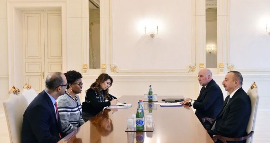 Azerbaijani president receives WB regional director for South Caucasus Azerbaijani president receives WB regional director for South Caucasus