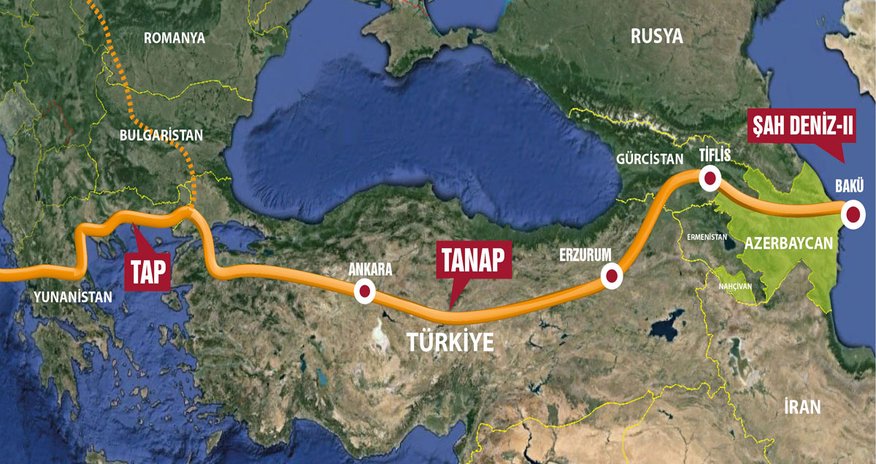 По TANAP в этом году будет транспортировано 2 млрд. кубометров газа По TANAP в этом году будет транспортировано 2 млрд. кубометров газа