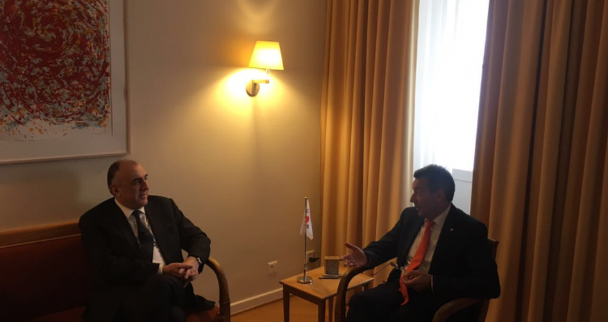 Məmmədyarov Peter Maurer ilə görüşüb Məmmədyarov Peter Maurer ilə görüşüb