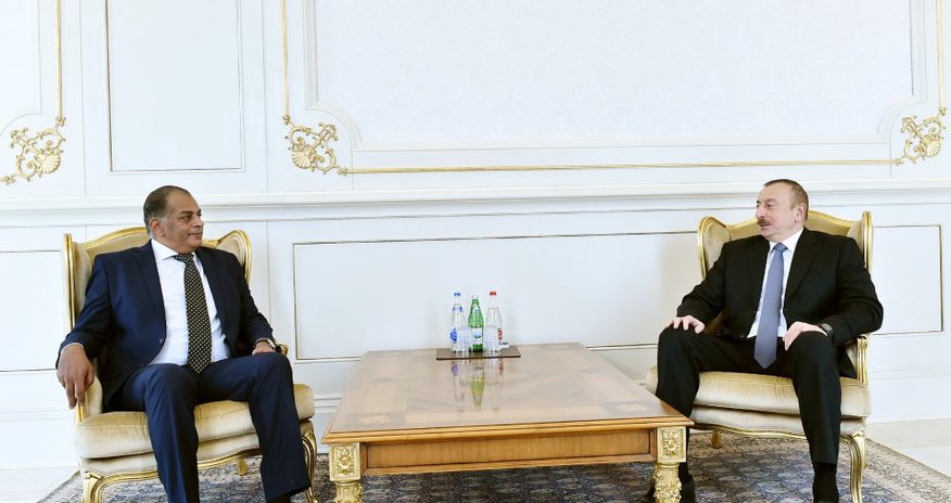 Prezident səfirin etimadnaməsini qəbul edib Prezident səfirin etimadnaməsini qəbul edib