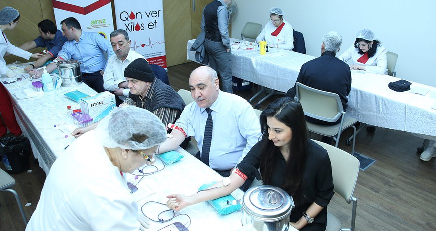 Veysəloğlu Şirkətlər Qrupu qanvermə aksiyası keçirdi Veysəloğlu Şirkətlər Qrupu qanvermə aksiyası keçirdi
