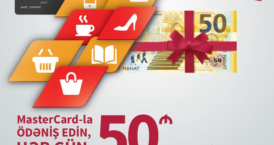 Kapital Bank-ın 280 müştərisi 50 manat qazandı Kapital Bank-ın 280 müştərisi 50 manat qazandı