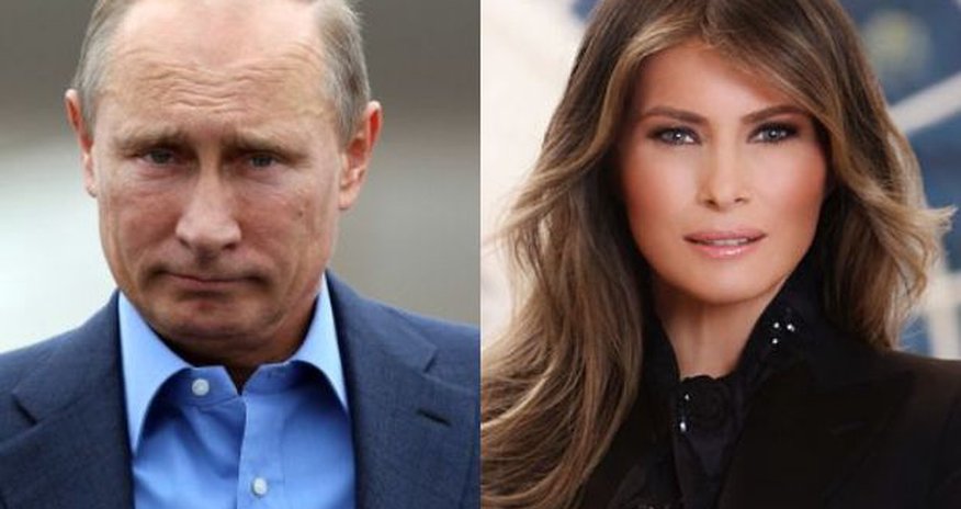 Путин обманул первую леди США Путин обманул первую леди США