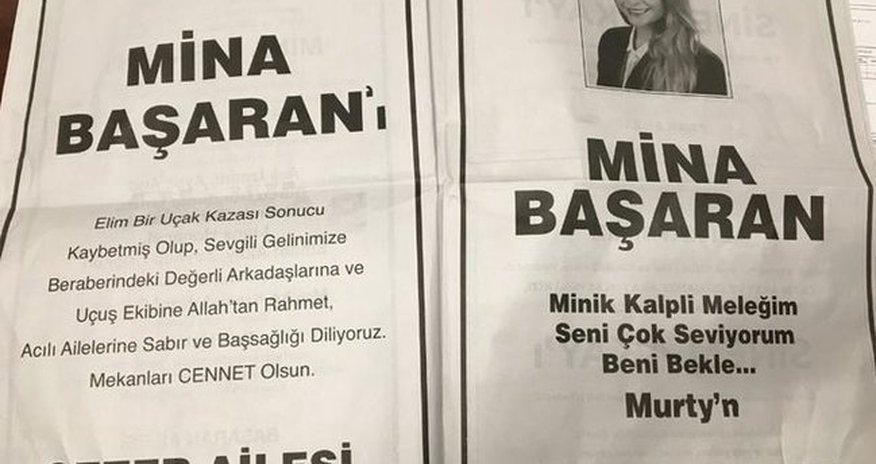 Qəzada həlak olan qızın nişanlısından hər kəsi ağladan ölüm elanı Qəzada həlak olan qızın nişanlısından hər kəsi ağladan ölüm elanı