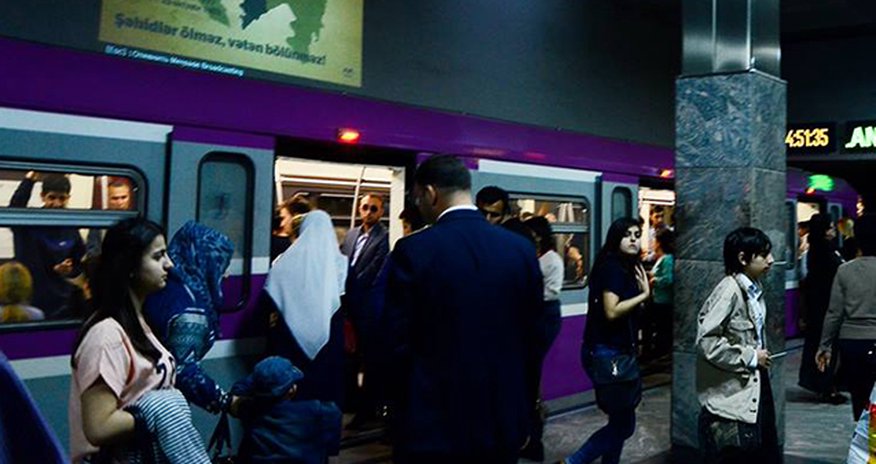 Bakı metrosunda OLAY Bakı metrosunda OLAY
