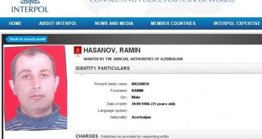 Азербайджан объявил Гасанова в международный розыск Азербайджан объявил Гасанова в международный розыск
