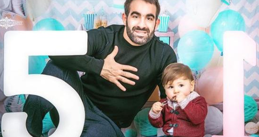 Rafael Ağayevin 1 yaşlı oğlu - FOTO Rafael Ağayevin 1 yaşlı oğlu - FOTO