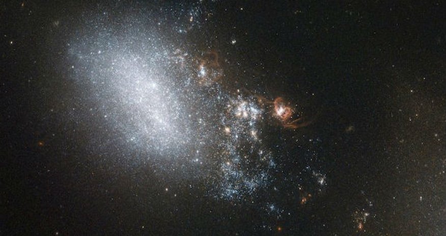 NASA-dan yeni kəşf — Tünd maddə olmayan qalaktika NASA-dan yeni kəşf — Tünd maddə olmayan qalaktika