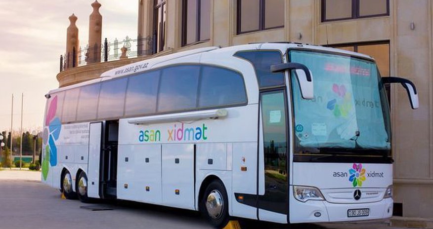 Мобильный «ASAN» выезжает в районы - СПИСОК Мобильный «ASAN» выезжает в районы - СПИСОК