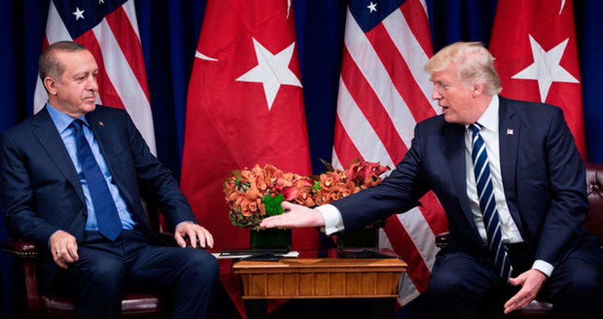 Эрдоган и Трамп провели телефонный разговор Эрдоган и Трамп провели телефонный разговор