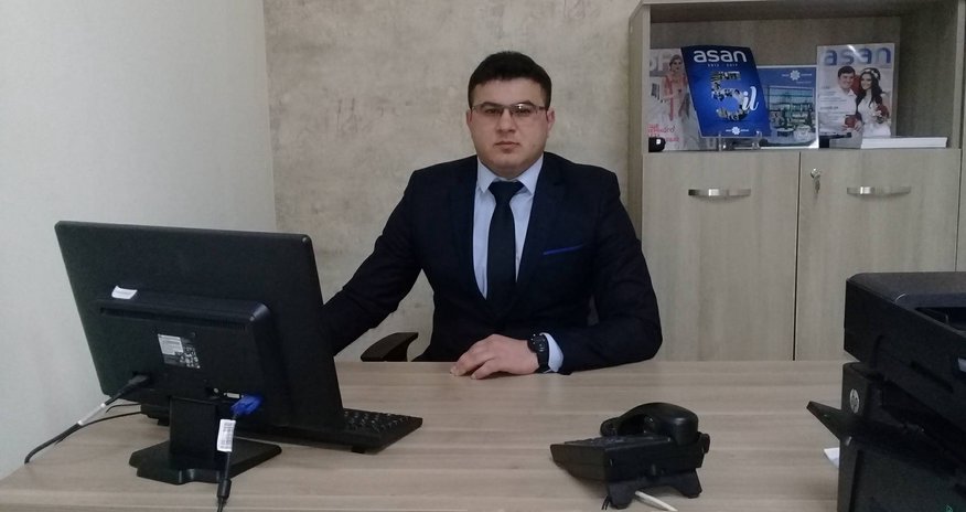 Qarabağ qazisi “ASAN-xidmət”də işlə təmin olunub Qarabağ qazisi “ASAN-xidmət”də işlə təmin olunub