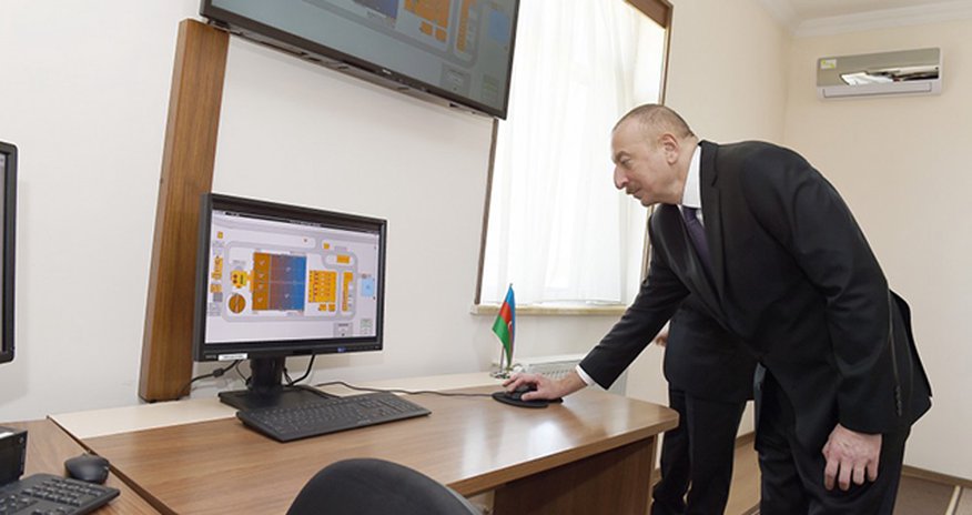 Prezident kompleksi işə saldı Prezident kompleksi işə saldı