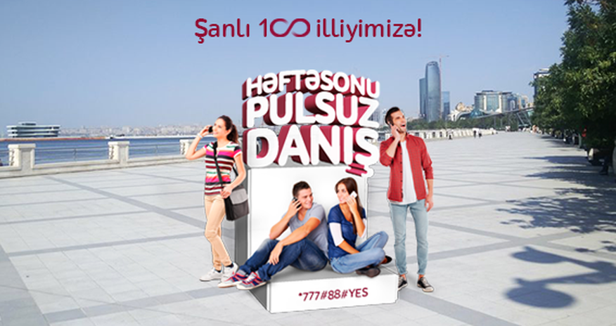 Nar abunəçiləri həftə sonlarında pulsuz danışır Nar abunəçiləri həftə sonlarında pulsuz danışır