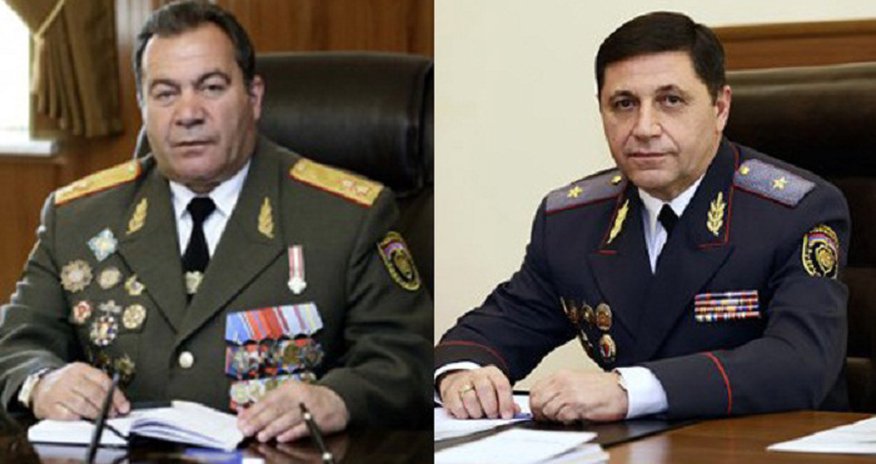Erməni generallar işdən qovuldu Erməni generallar işdən qovuldu