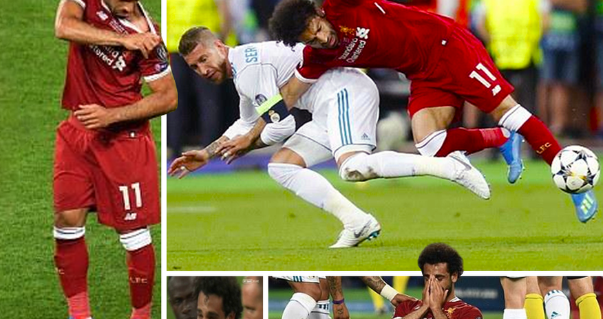 "Ramos Salahı qəsdən zədələdi" - FOTO "Ramos Salahı qəsdən zədələdi" - FOTO