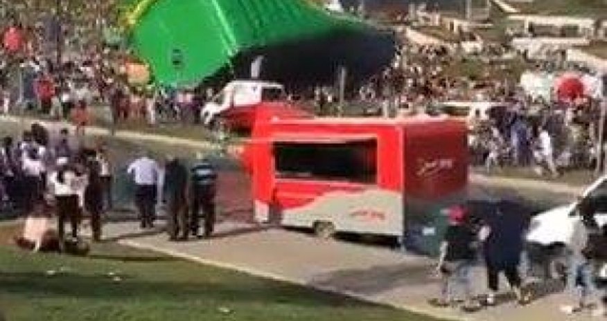 Bakıda uşaqlar üçün olan şənlikdə qorxulu ANLAR - Attrakison aşdı Bakıda uşaqlar üçün olan şənlikdə qorxulu ANLAR - Attrakison aşdı