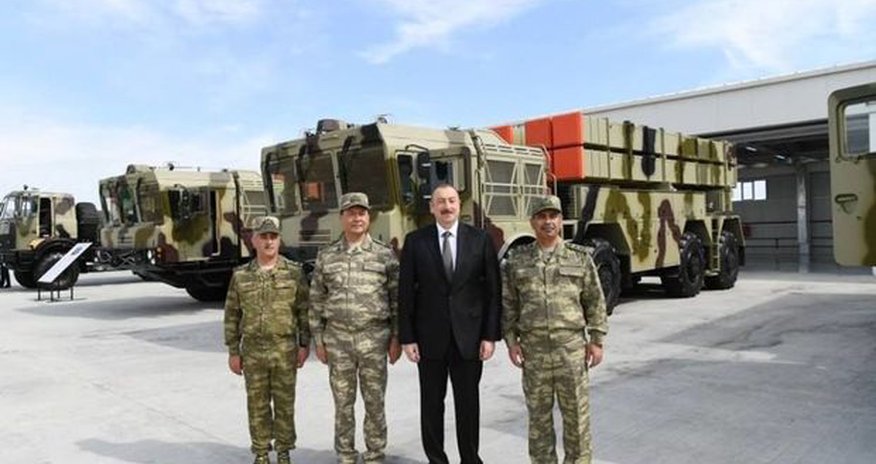 Президент показал азербайджанский ответ армянским «Искандерам» - ВИДЕО Президент показал азербайджанский ответ армянским «Искандерам» - ВИДЕО