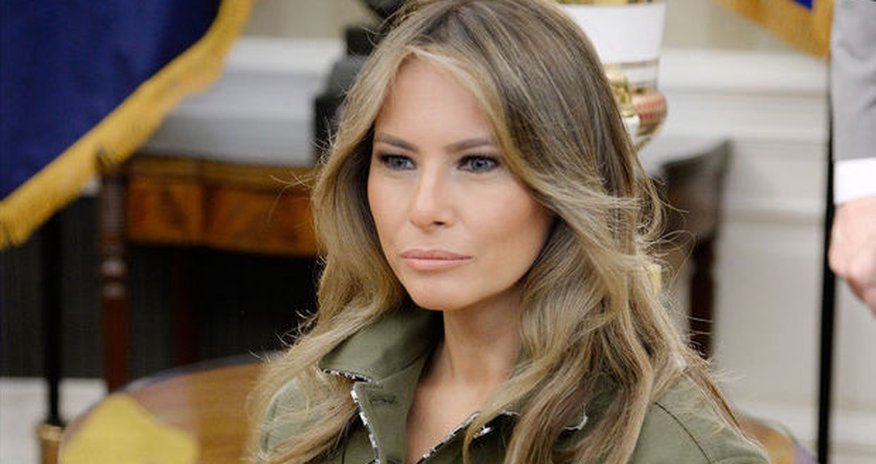 Melaniya Trampın “acığına” fləşmob Melaniya Trampın “acığına” fləşmob