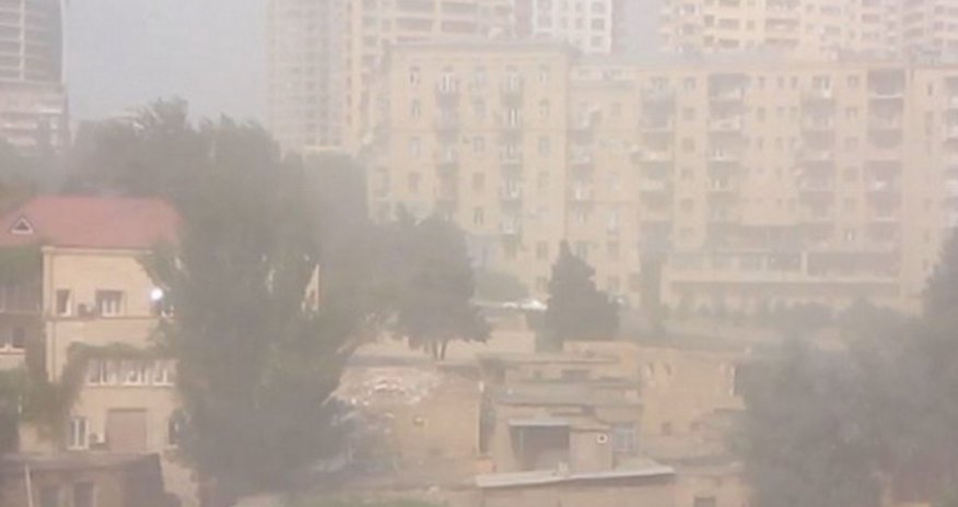 Bakıda havanın tozlu olmasının səbəbi açıqlandı Bakıda havanın tozlu olmasının səbəbi açıqlandı